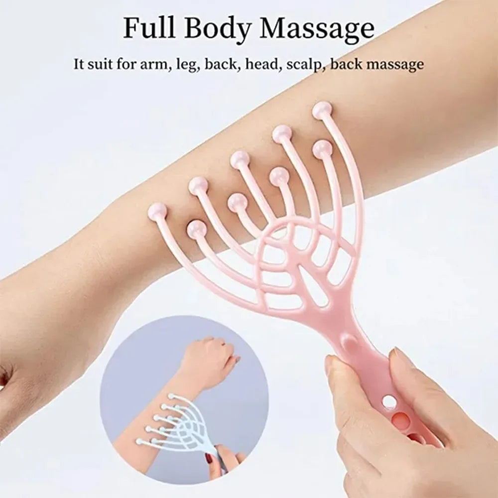 9 Finger Head Massager (Pack of 2)