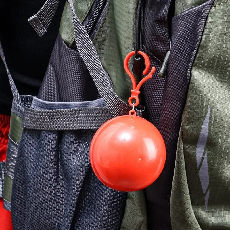 Emergency Raincoat in a Ball