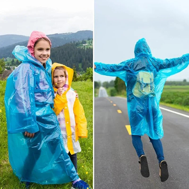 Emergency Raincoat in a Ball