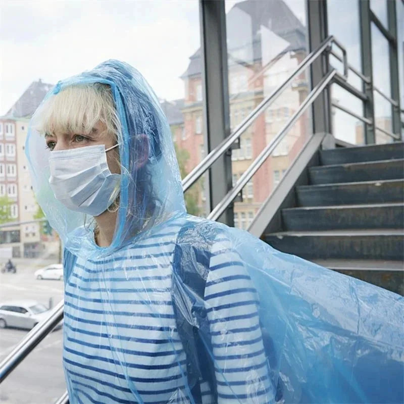 Emergency Raincoat in a Ball