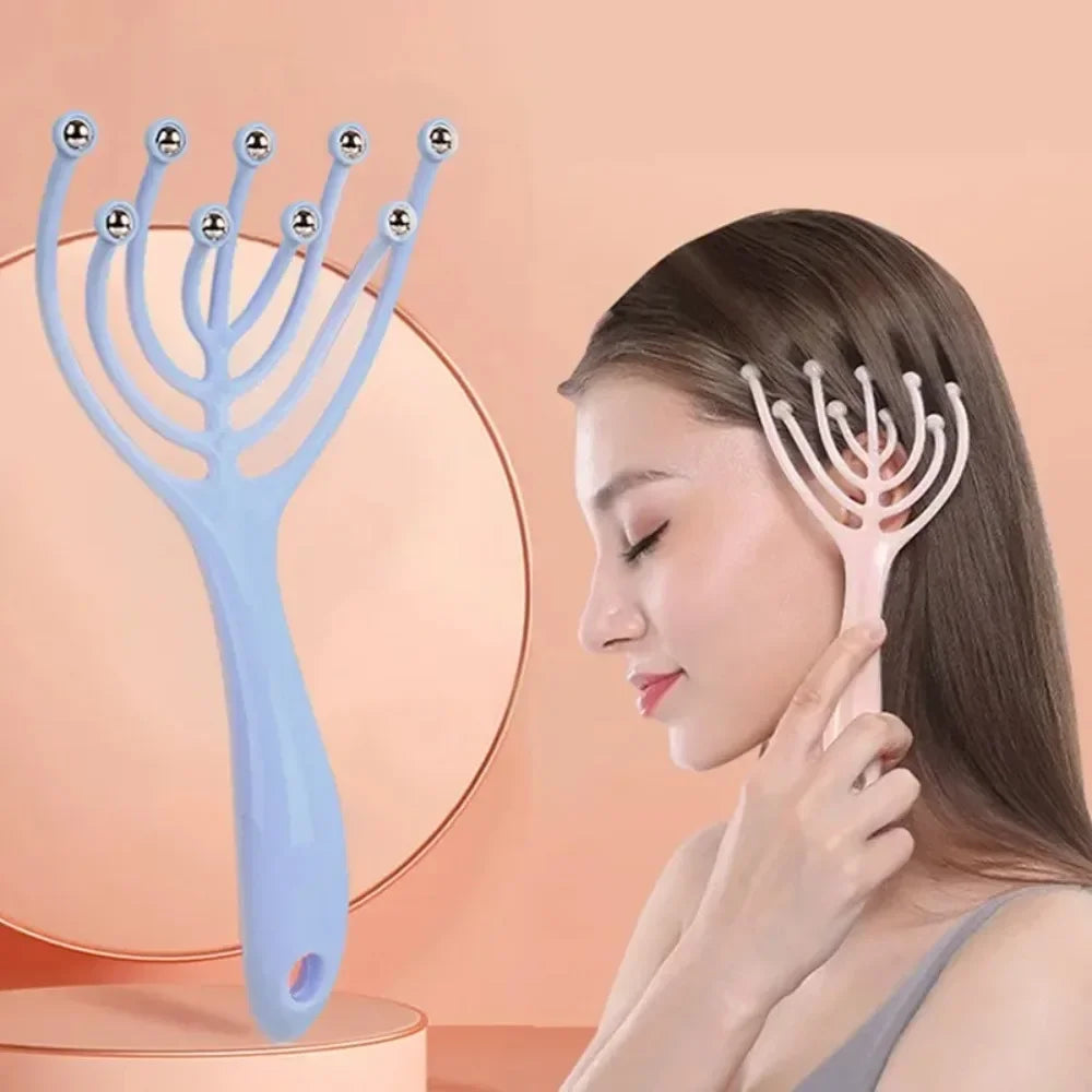 9 Finger Head Massager (Pack of 2)